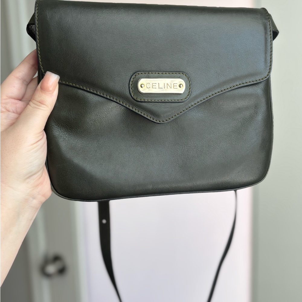 Celine Leather Crossbody Bag